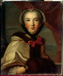 Porträt von Louise Henriette de Bourbon Conti, Mademoiselle de Conti, Herzogin von Orléans