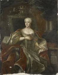 Porträt von Prinzessin Charlotte Amalie