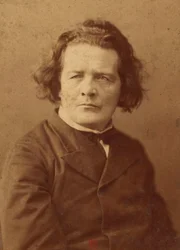 Porträt des Komponisten Anton Rubinstein (1829-1894), anonym. Albumin-Foto. Private Sammlung