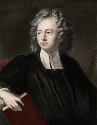 Richard Bentley (1662-1742), englischer Theologe, klassischer Gelehrter und Kritiker