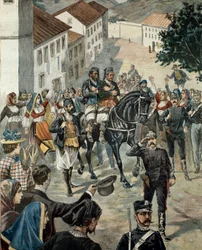 Die italienischen Banditen Moro und Unano von der sardischen Polizei gefangen