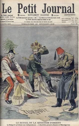 Das Wiederaufleben der Materie aus den orientalischen Ländern und dem Balkan, Titelillustration aus 
