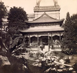 Weltausstellung 1900 in Paris: Der Pavillon von China