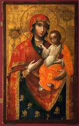 Die Ilyin-Chernigov-Ikone der Gottesmutter, 18. Jahrhundert