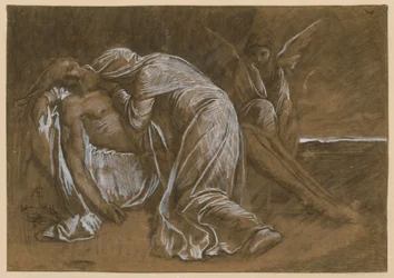Klagende Frauen. Entwurf zu einer Pietà