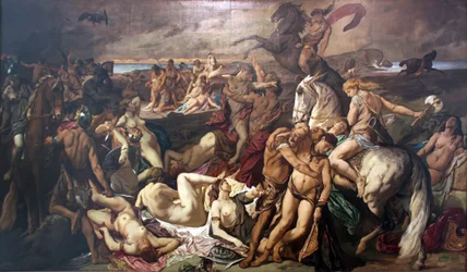 Die Schlacht der Amazonen (Zweite Version)