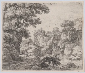 Die Kuppel und der Wasserfall, 17. Jahrhundert