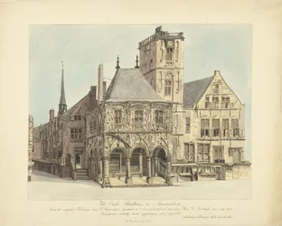 Das Alte Rathaus von Amsterdam, 1641