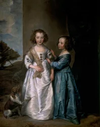 Bildnis Elisabeth und Philadelphia Wharton