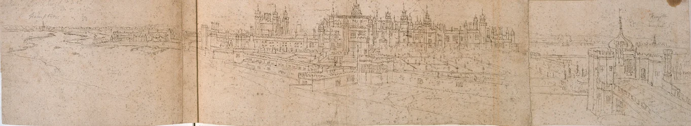 Hampton Court Palace vom Fluss aus