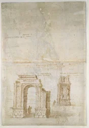 Panoramablick auf Tarragona von Süden (Seewärts) (Detail)