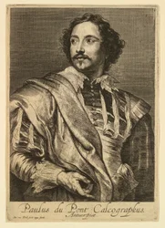 Porträt von Paulus Pontius, aus den Icones Principum Virorum