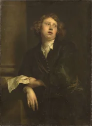 Porträt des Komponisten Henricus Liberti 1628-1661, ca. 1630