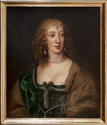 Porträt von Henrietta Maria, Königin von England (1609-1669)