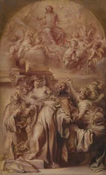 Die Ekstase des Heiligen Augustinus