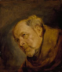 Kopf eines Mönchs (Jan Malderus, Bischof von Antwerpen, als Heiliger Bonaventura)