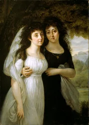 Porträt der Maistre-Schwestern