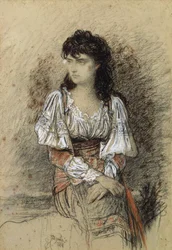 Ein verkleideter Bauer, 1876