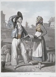 Der Fischverkäufer