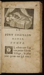 Titelseite aus "Geschichten oder Märchen der Vergangenheit. Mit Moralitäten" von Charles Perrault, Paris: Claude Barbin, 1697