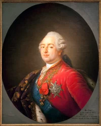 Porträt von Ludwig XVI. (1754-1793), König von Frankreich. Gemälde aus der Werkstatt von Antoine Francois Callet (1741-1823). 1786. Maße: 0,915 x 0,730 m. Paris, Musee Carnavalet