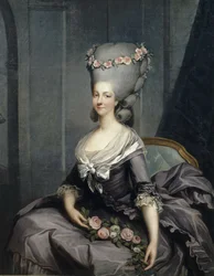 Porträt der Prinzessin von Lamballe