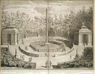 Fontaine des Domes, Versailles, ca. 1715