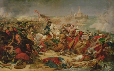 Murat besiegt die türkische Armee bei Aboukir am 25. Juli 1799, ca. 1805