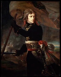 Napoleon Bonaparte auf der Brücke von Arcole