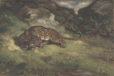 Leopard und Schlange, 1810-1875