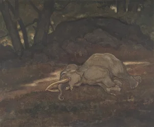 Schlafender Elefant, 1810-75