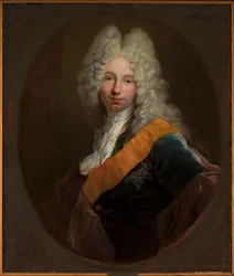 Friedrich Wilhelm Kettler (1692-1711) (Porträt eines Mannes mit Perücke und dem Orden vom Schwarzen Adler)