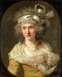 Porträt von Anne-Josèphe Théroigne de Méricourt 1762-1817