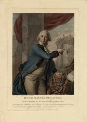 Porträt von Henri Masers de Latude