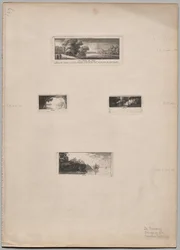 Radierungen von Antoine de Marcenay de Ghuy