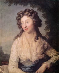 Porträt von Konstancja Rzewuska