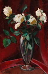Rosenstrauß in Vase