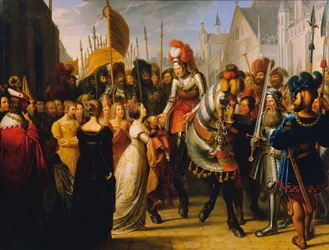 Der Einzug Kaiser Maximilians I. in Gent