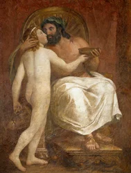 Jupiter küsst Ganymed