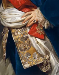 Porträt von Ferdinand IV (Detail)