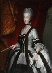Porträt von Maria Carolina von Österreich
