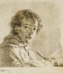 Porträt des Künstlers, 1750