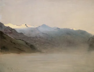 Das Gasteinertal im Nebel