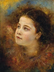 Mädchen mit Ährenhalskrause