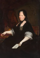 Porträt der Kaiserin Maria Theresia von Österreich 1717-1780 als Witwe, 1772