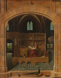 Der heilige Hieronymus in seinem Studierzimmer