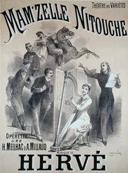 Plakat zur Werbung für die Produktion von 