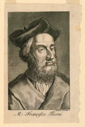 Porträt von Francesco Berni (ca. 1497-1535)