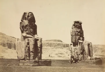 Die Kolosse von Memnon, Theben