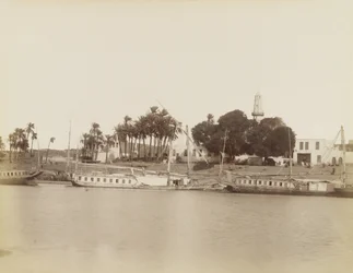 Blick auf Afsouan, Ägypten